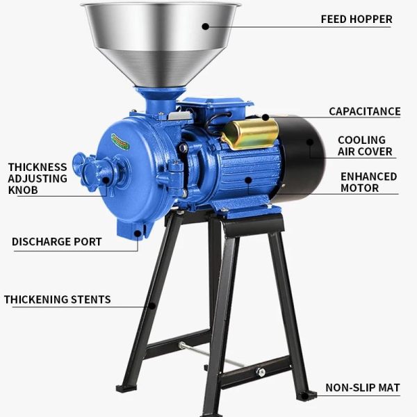 ⁦طحنة الحبوب الرطبة والجافة⁩ - الصورة ⁦3⁩