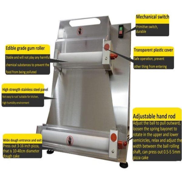 ⁦ماكينات لف عجينة البيتزا⁩ - الصورة ⁦3⁩